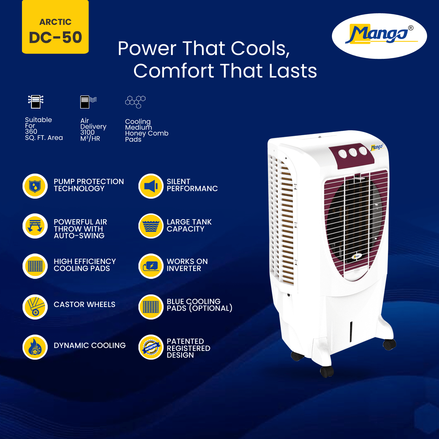 Arctic DC 50 - Mango appliances