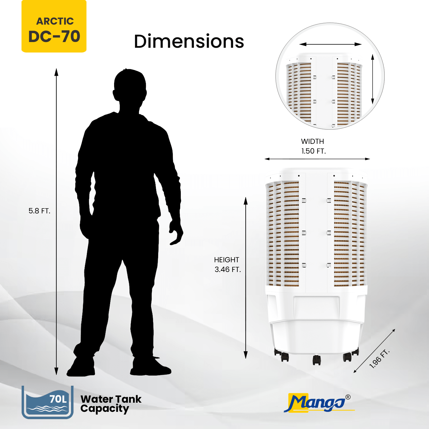 Arctic DC 70 - Mango appliances