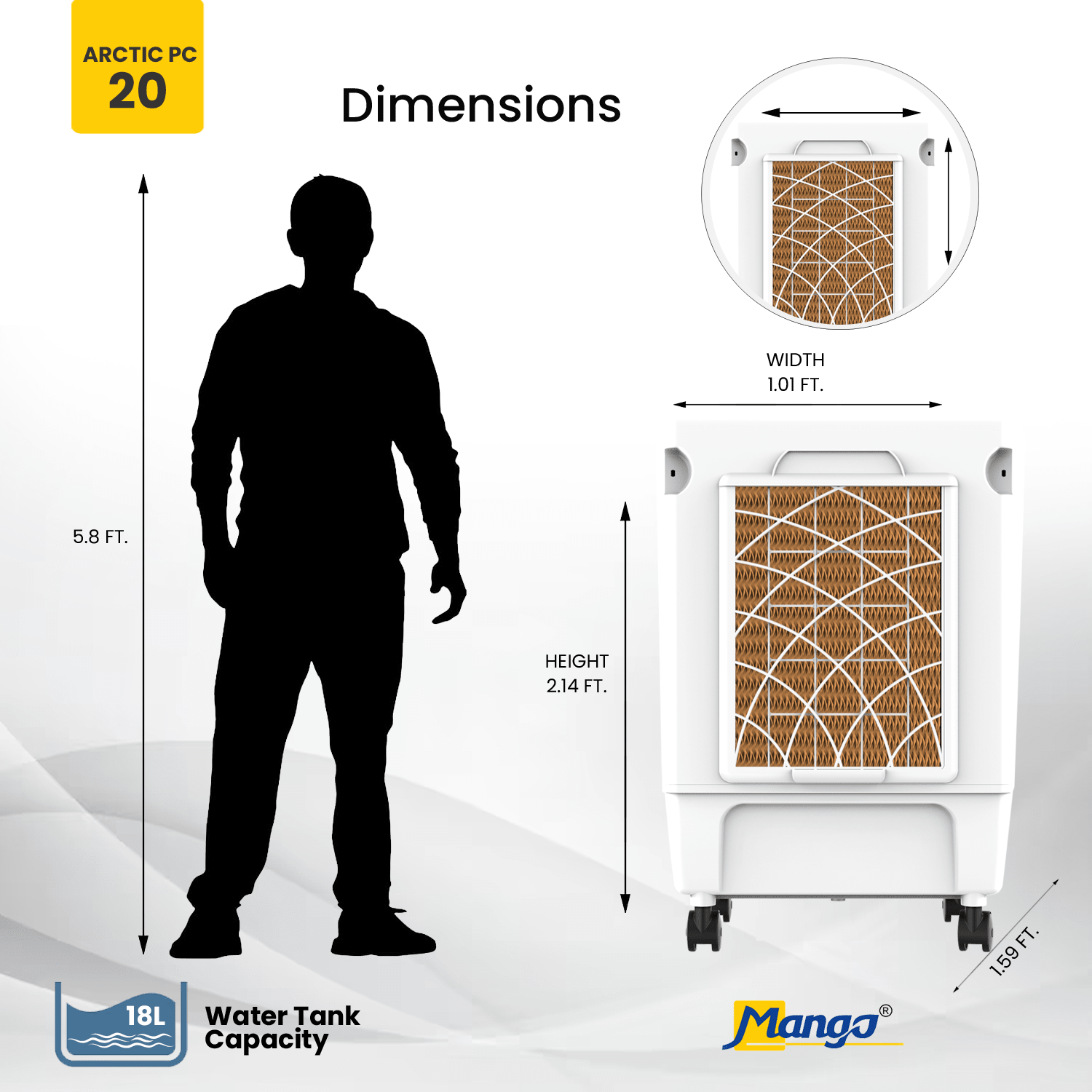 Arctic PC 20 - Mango appliances