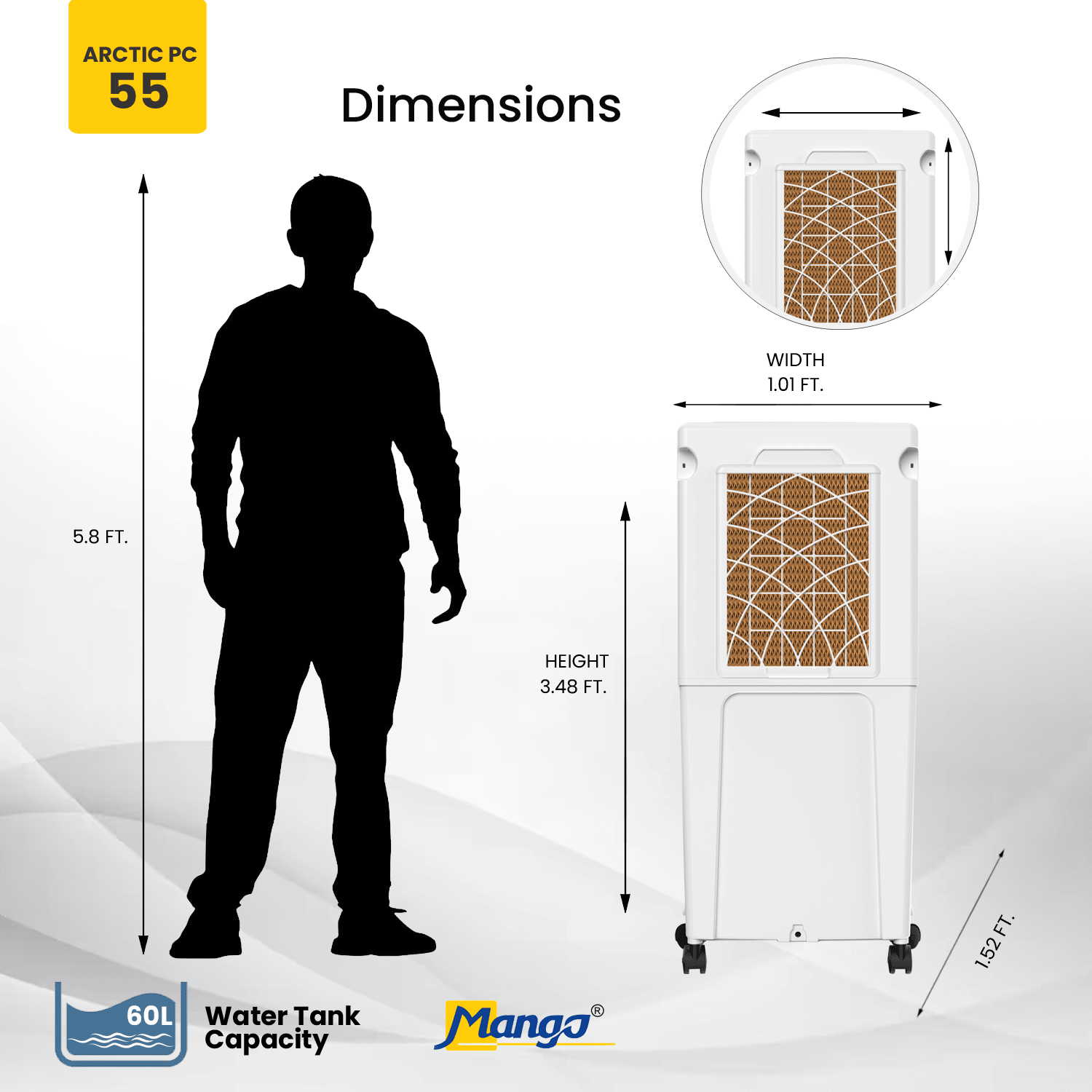 Arctic PC 55 - Mango appliances