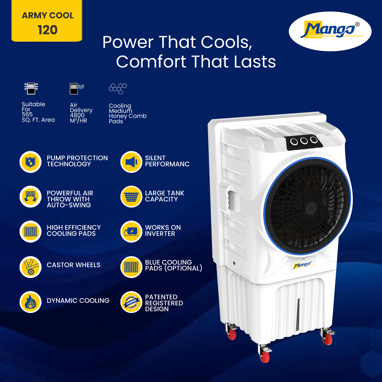 Army Cool 120 - LED - Mango appliances