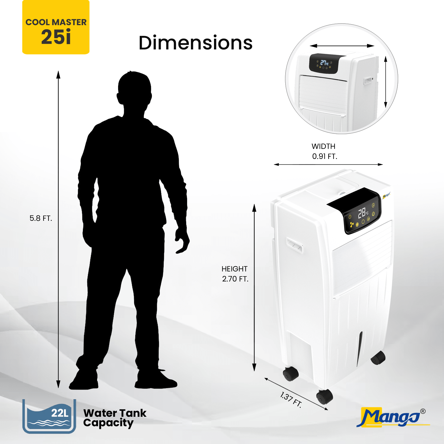 Cool Master 25 i - Mango appliances