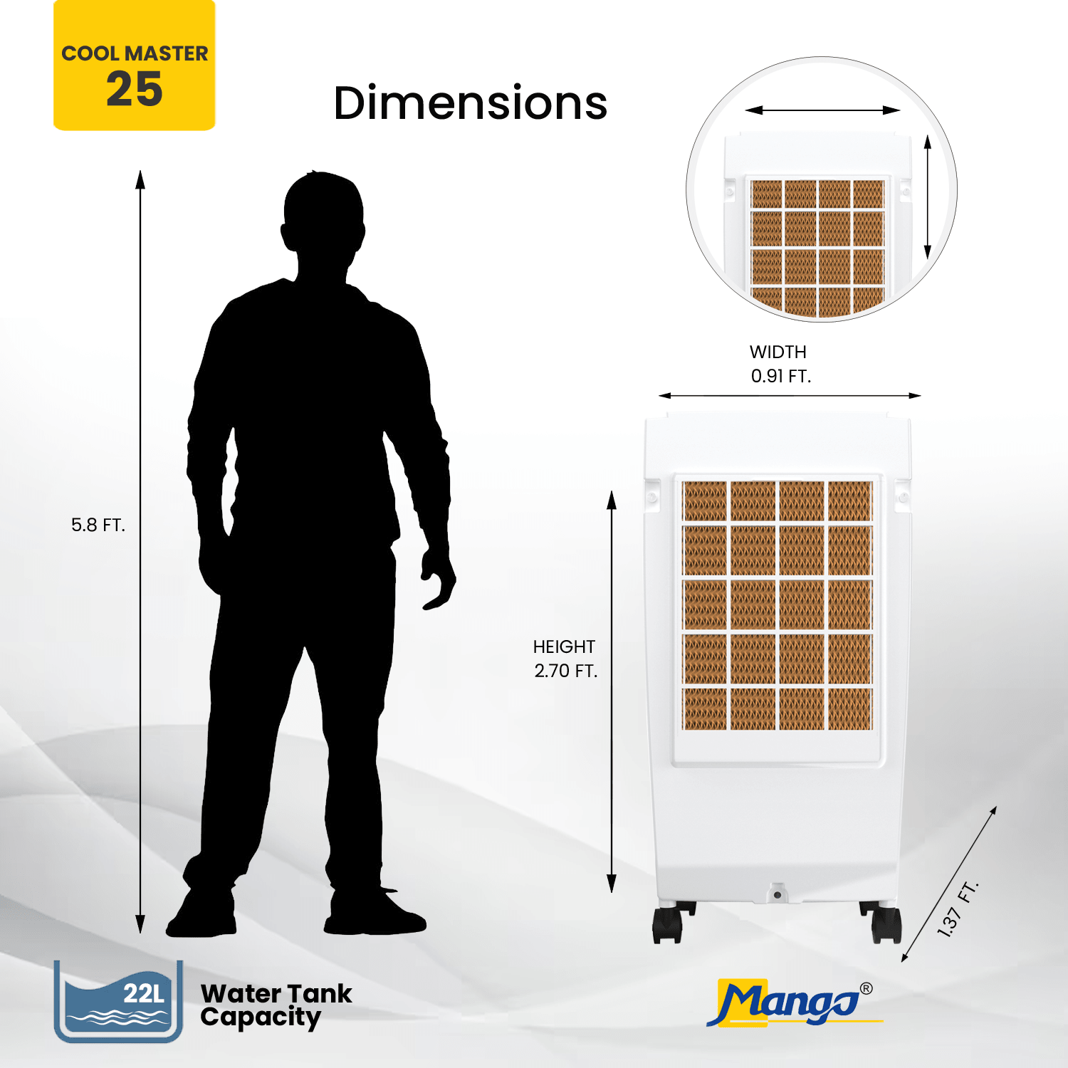 Cool Master 25 - Mango appliances