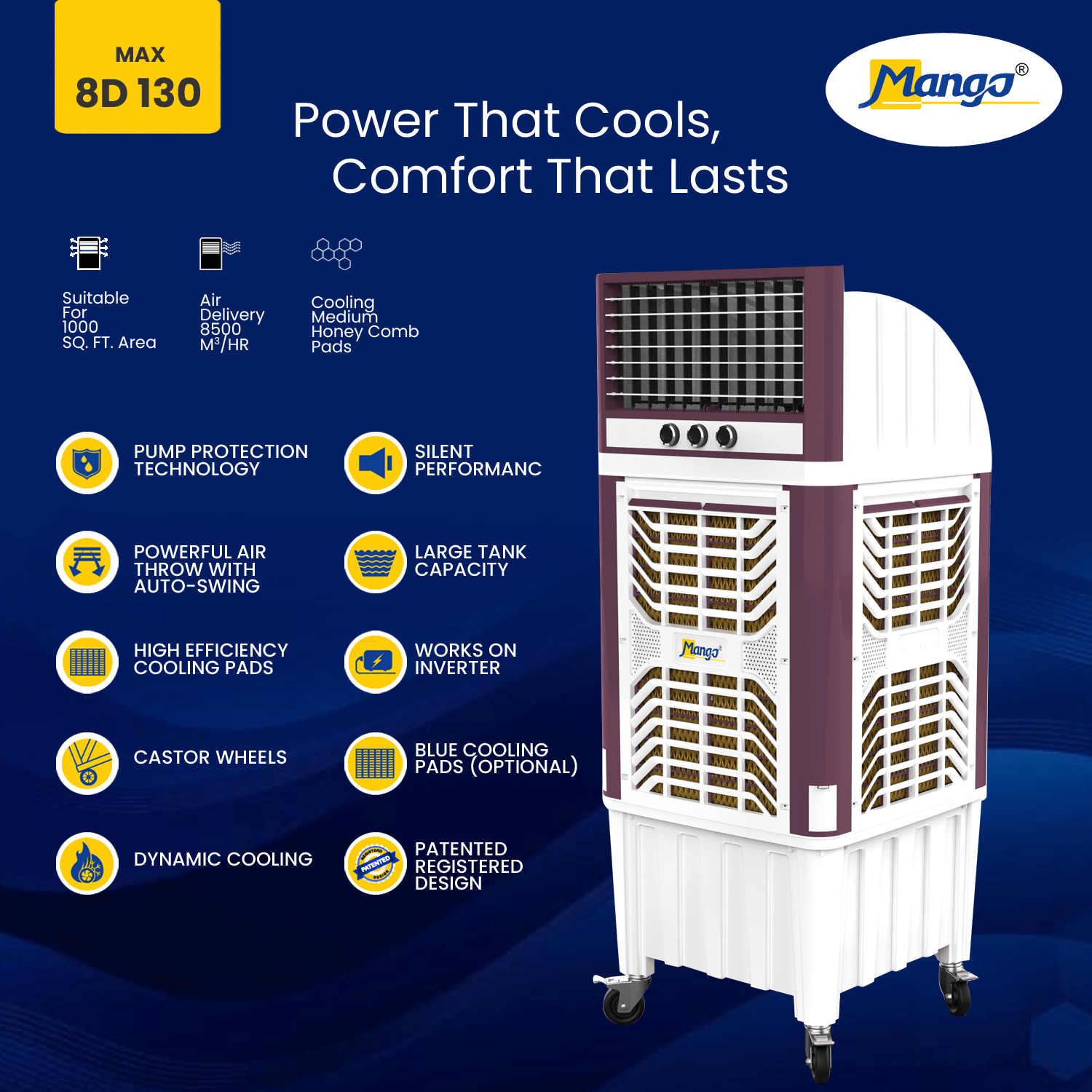 Max 8D 130 - Mango appliances