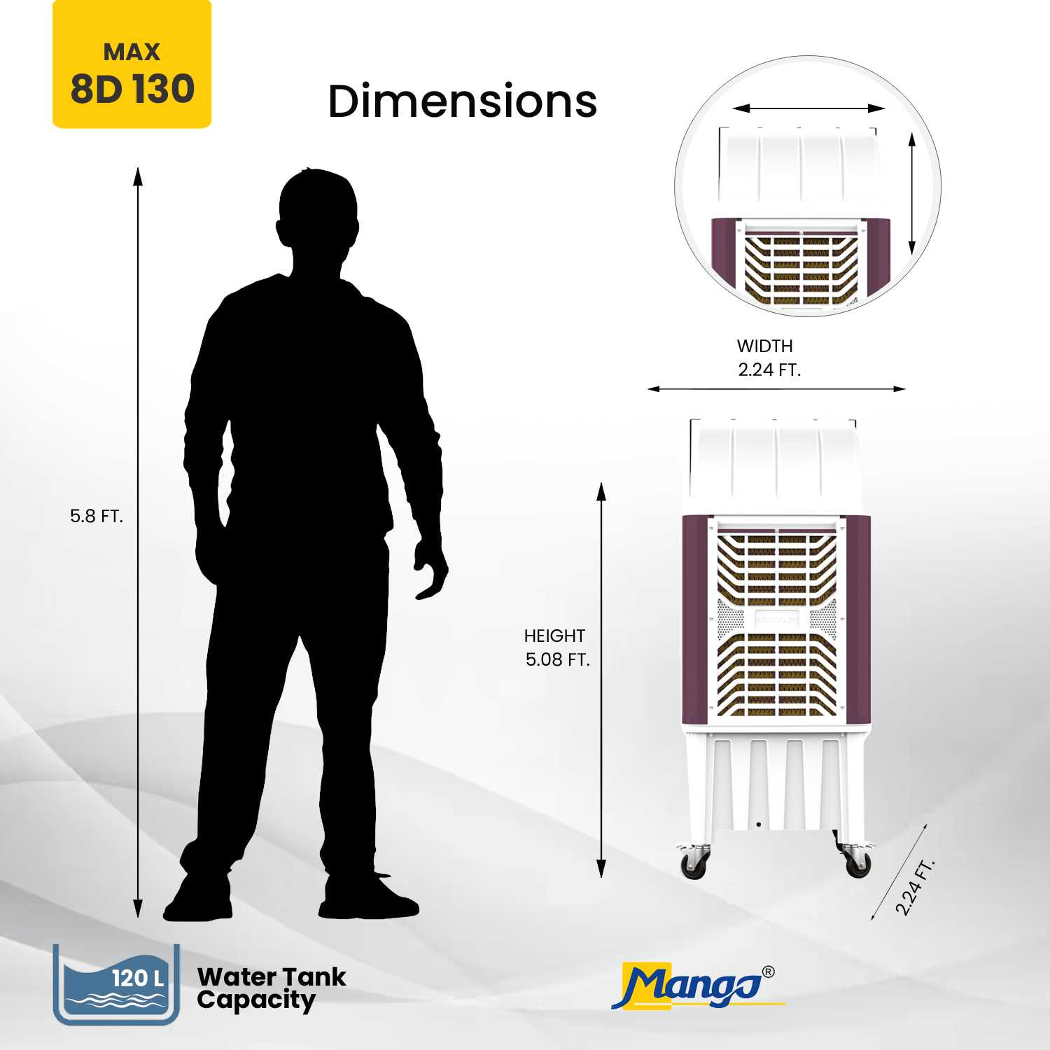 Max 8D 130 - Mango appliances
