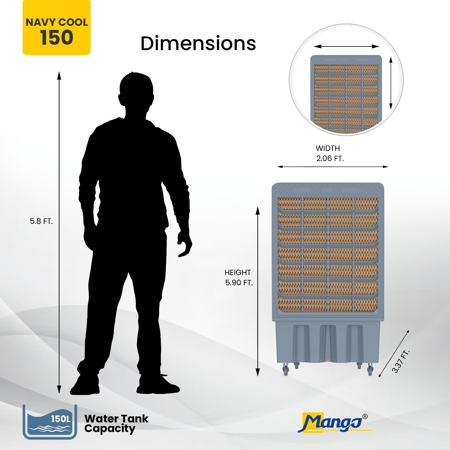 Navy Cool 150 - Mango appliances
