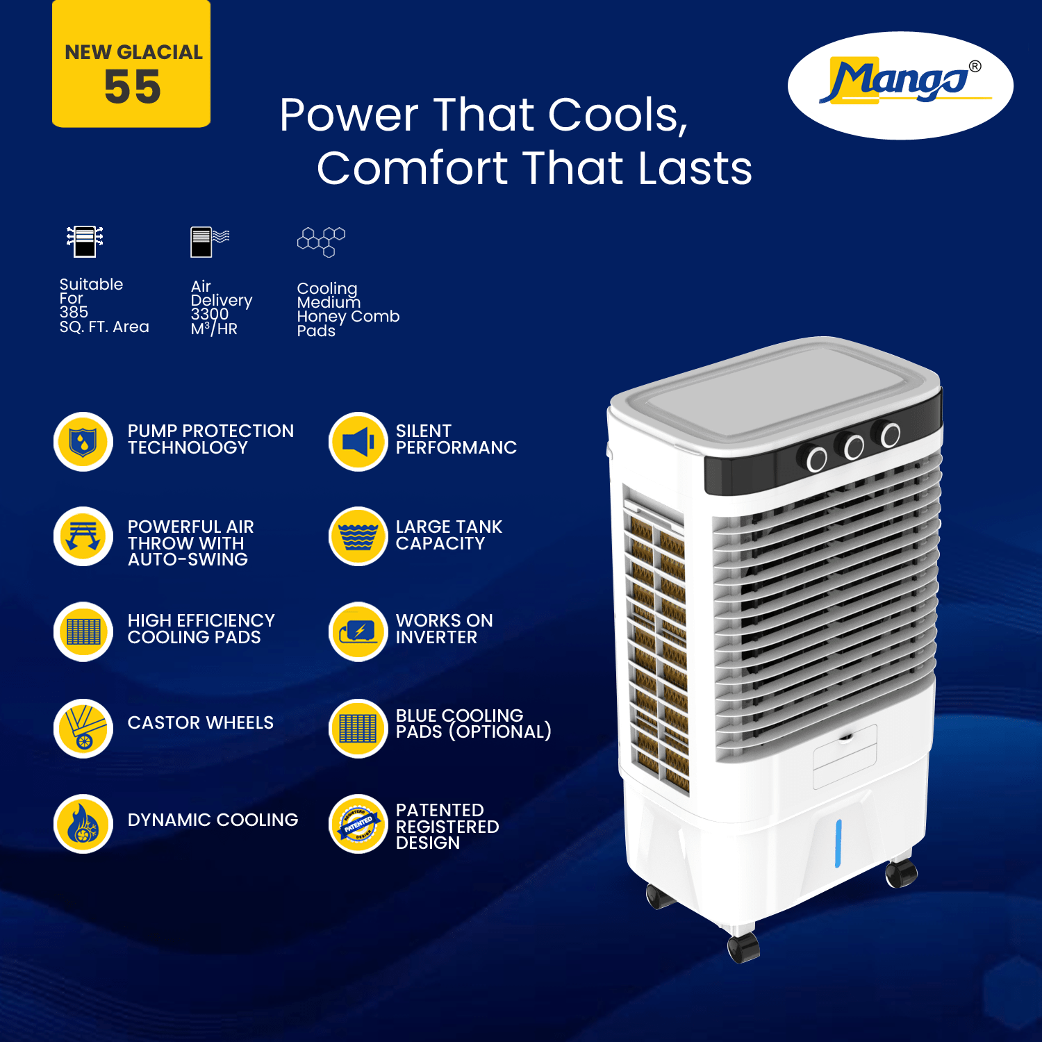 New Glacial 55 - Mango appliances