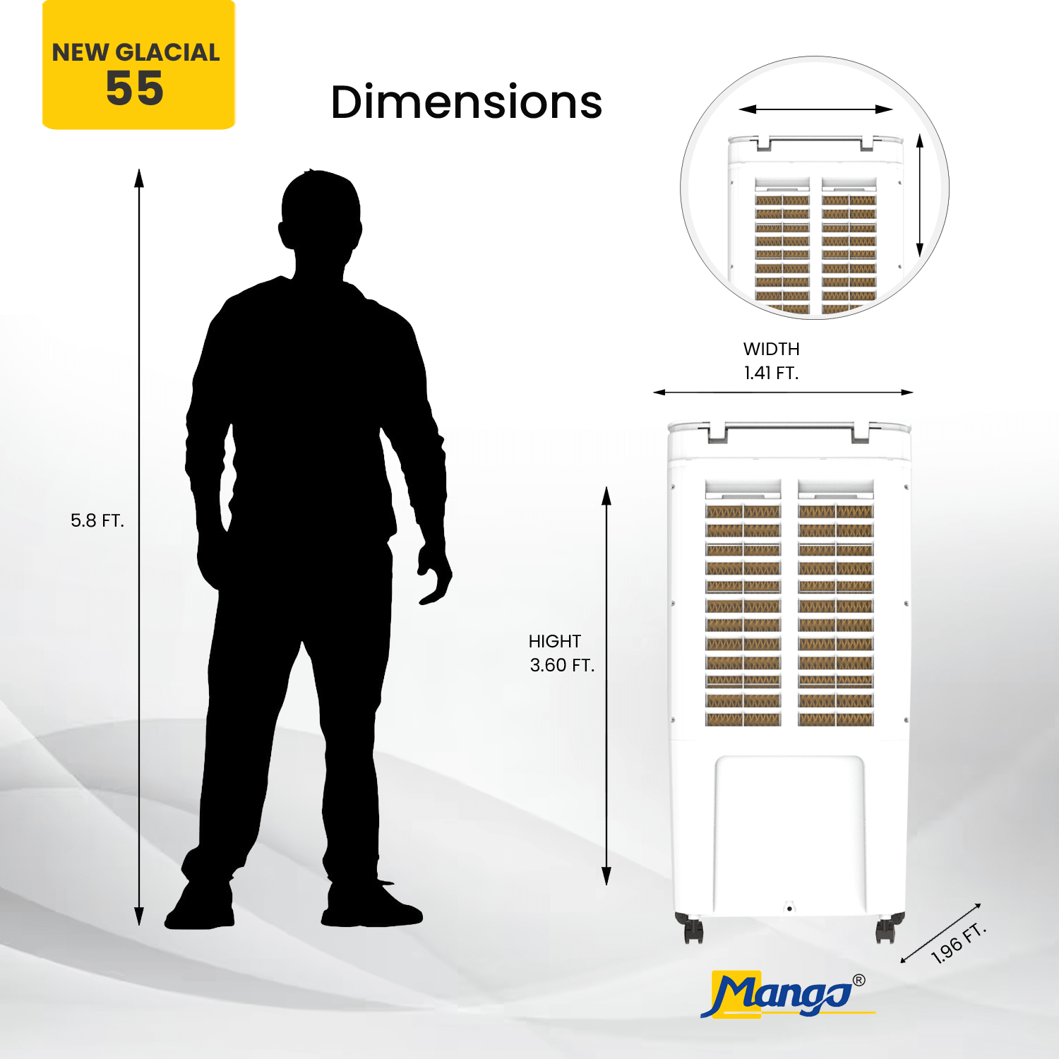 New Glacial 55 - Mango appliances