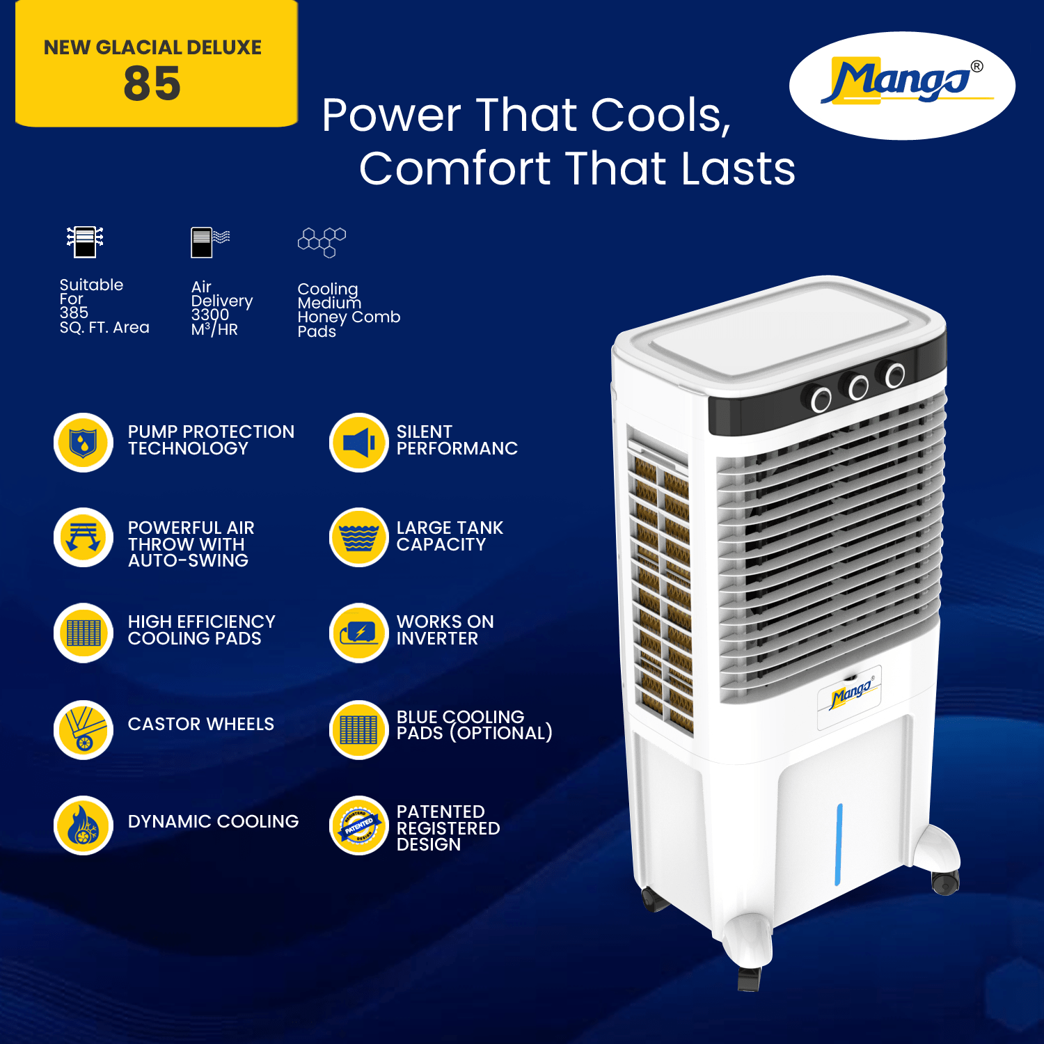 New Glacial Deluxe 85 - Mango appliances