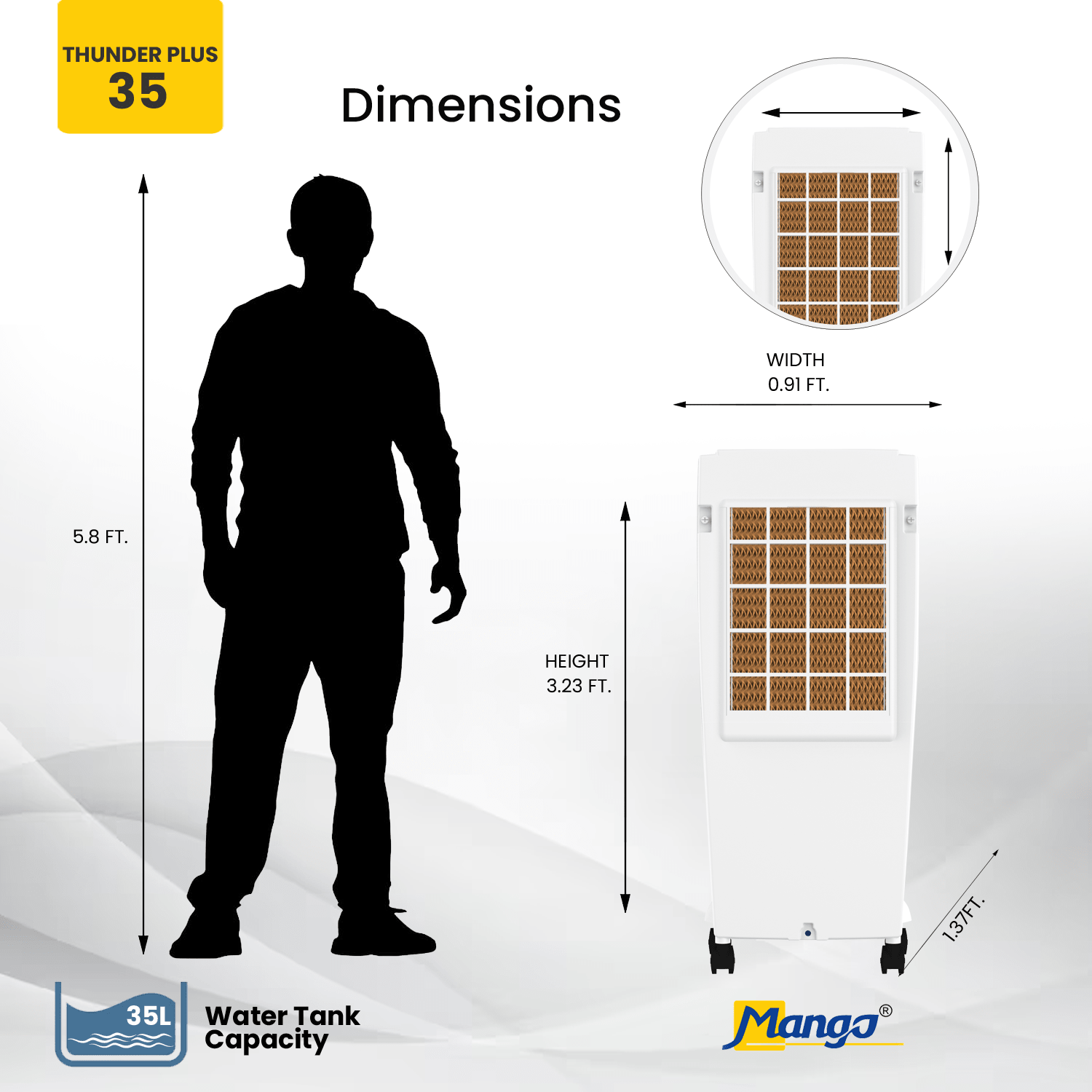 Thunder Plus 35 - Mango appliances